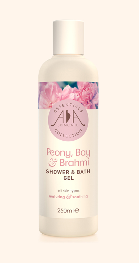 Peony, Bay & Brahmi Shower & Bath Gel Single